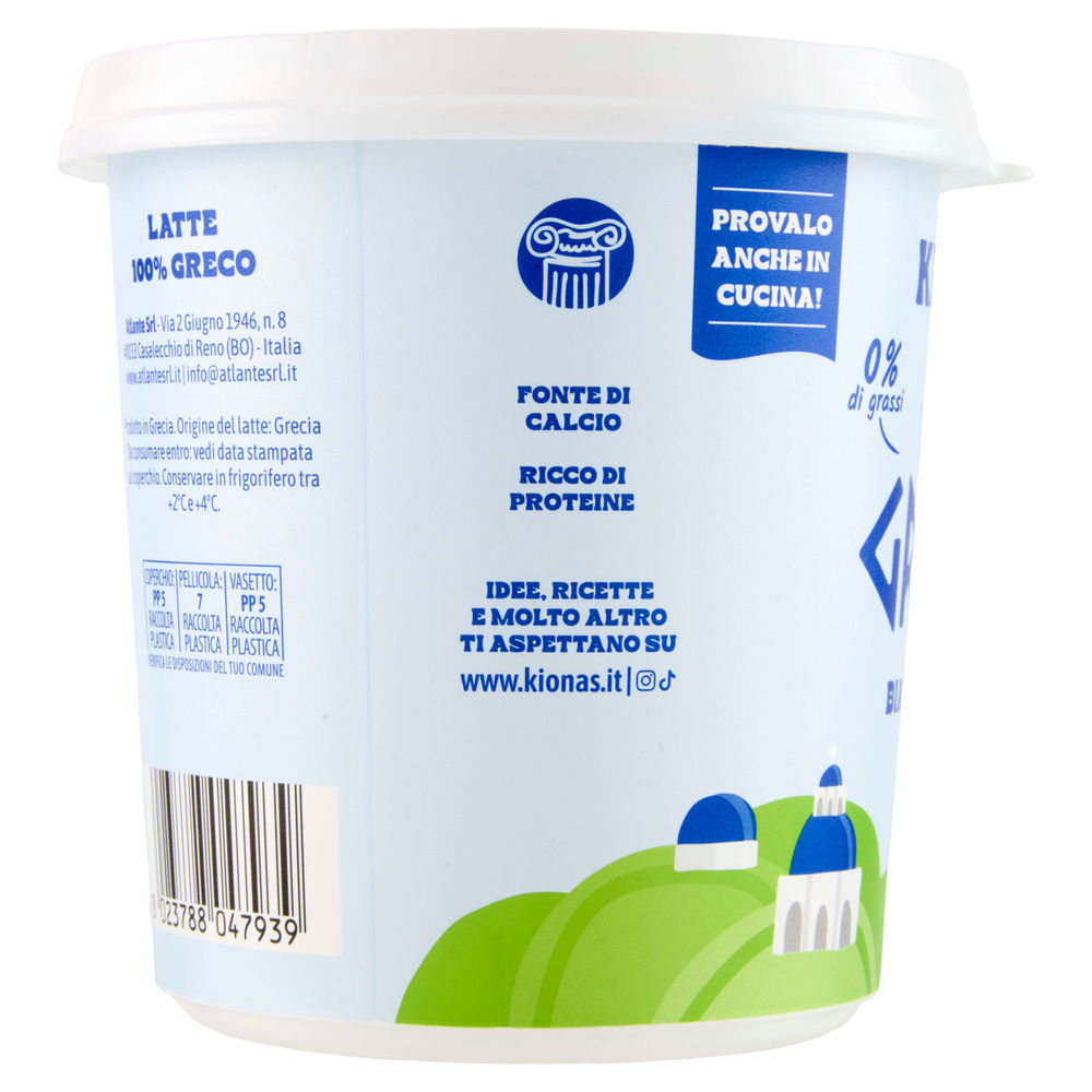 YOGURT GRECO 0% BIANCO KIONAS KG 1 - 4