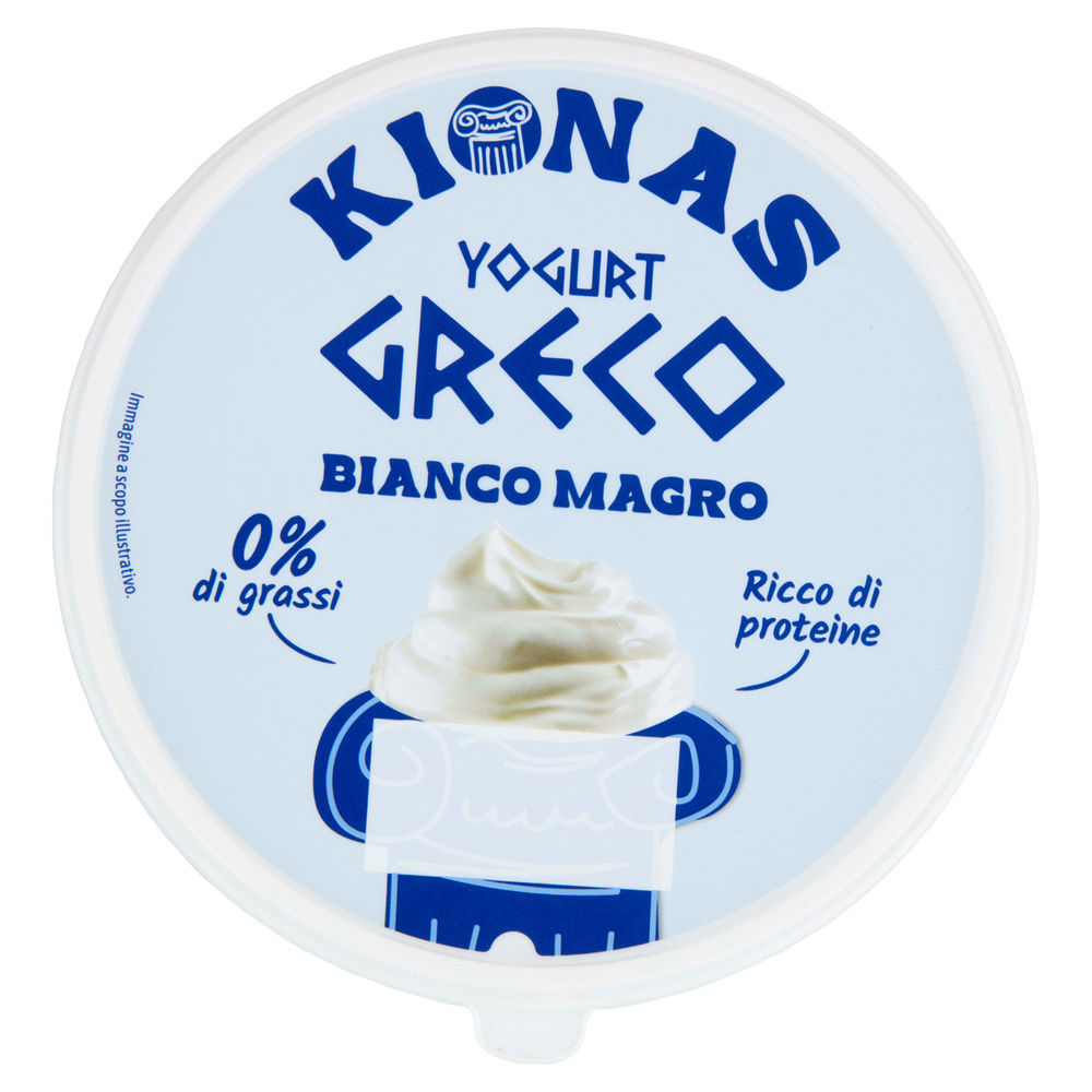 YOGURT GRECO 0% BIANCO KIONAS KG 1 - 6