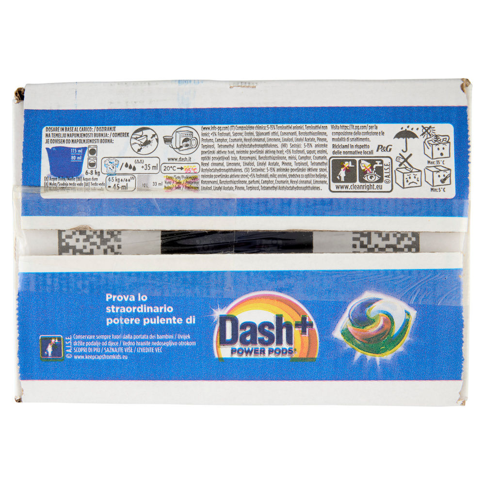 DETERSIVO LAVATRICE LIQUIDO DASH LAVANDA 3X23LAV L 3,105 - 6