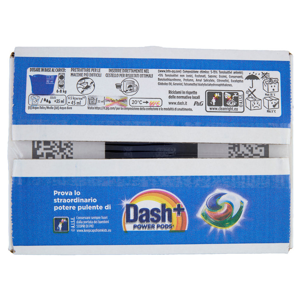 DETERSIVO LAVATRICE LIQUIDO DASH COLORE 3X23LAV L 3,105 - 6