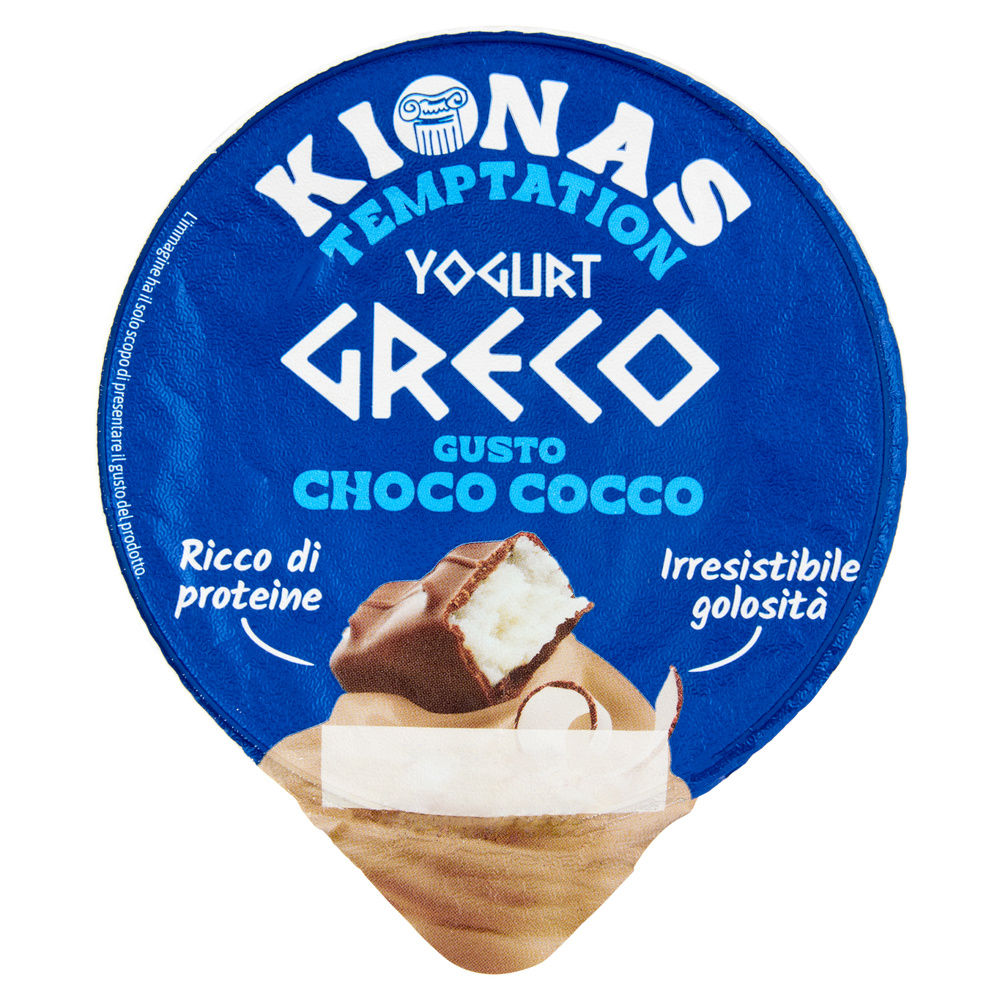 YOGURT GRECO 5% CON COCCO E CACAO KIONAS G 150 - 0