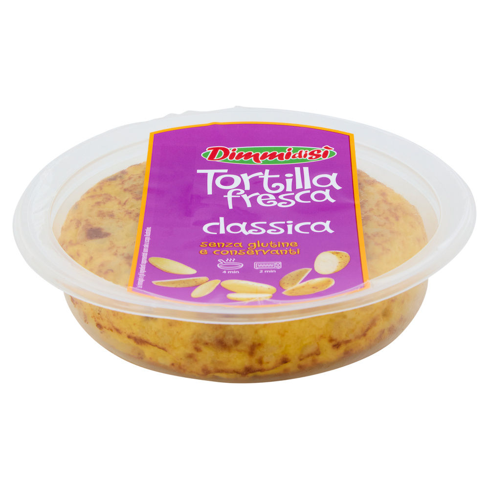 TORTILLA CLASSICA CON PATATE DIMMIDISI' VS G 250 - 1