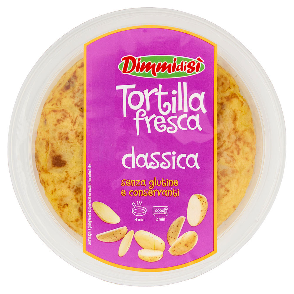 TORTILLA CLASSICA CON PATATE DIMMIDISI' VS G 250 - 2