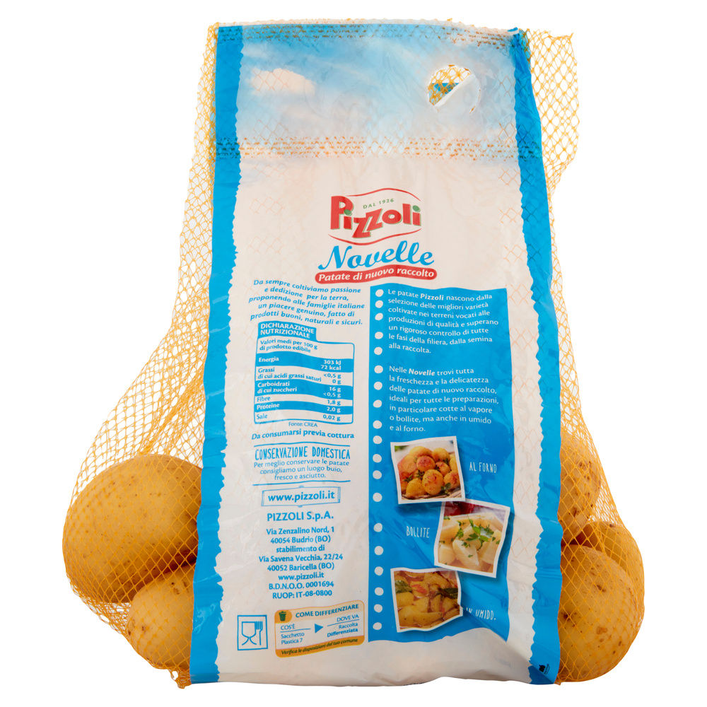 PATATE NOVELLE IT 40-70 I^ VTBG KG 1,5 - 7