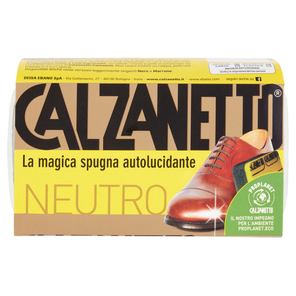 CALZANETTO SPUGNA AUTOLUCIDNTE NEUTRO - 1