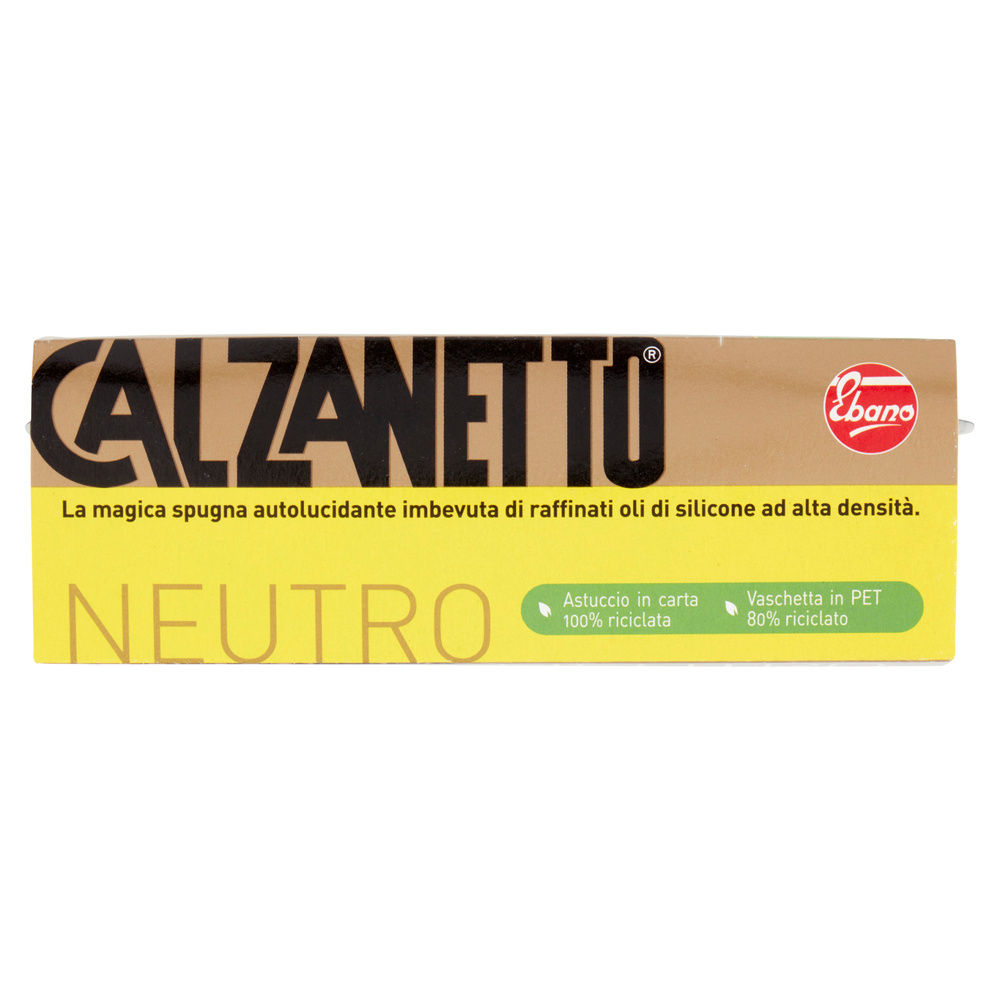 CALZANETTO SPUGNA AUTOLUCIDNTE NEUTRO - 6