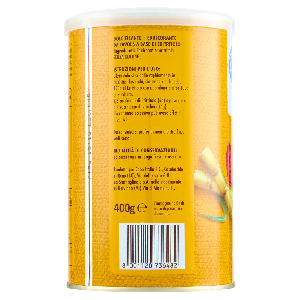 DOLCIFICANTE ERITRITOLO BENESÌ COOP G 400 - 3