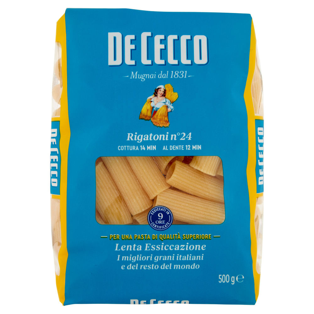 RIGATONI DI SEMOLA DE CECCO N24 SACC. G 500 - 5