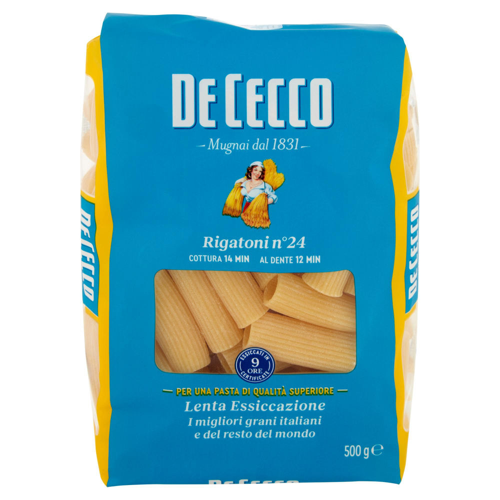 RIGATONI DI SEMOLA DE CECCO N24 SACC. G 500 - 4
