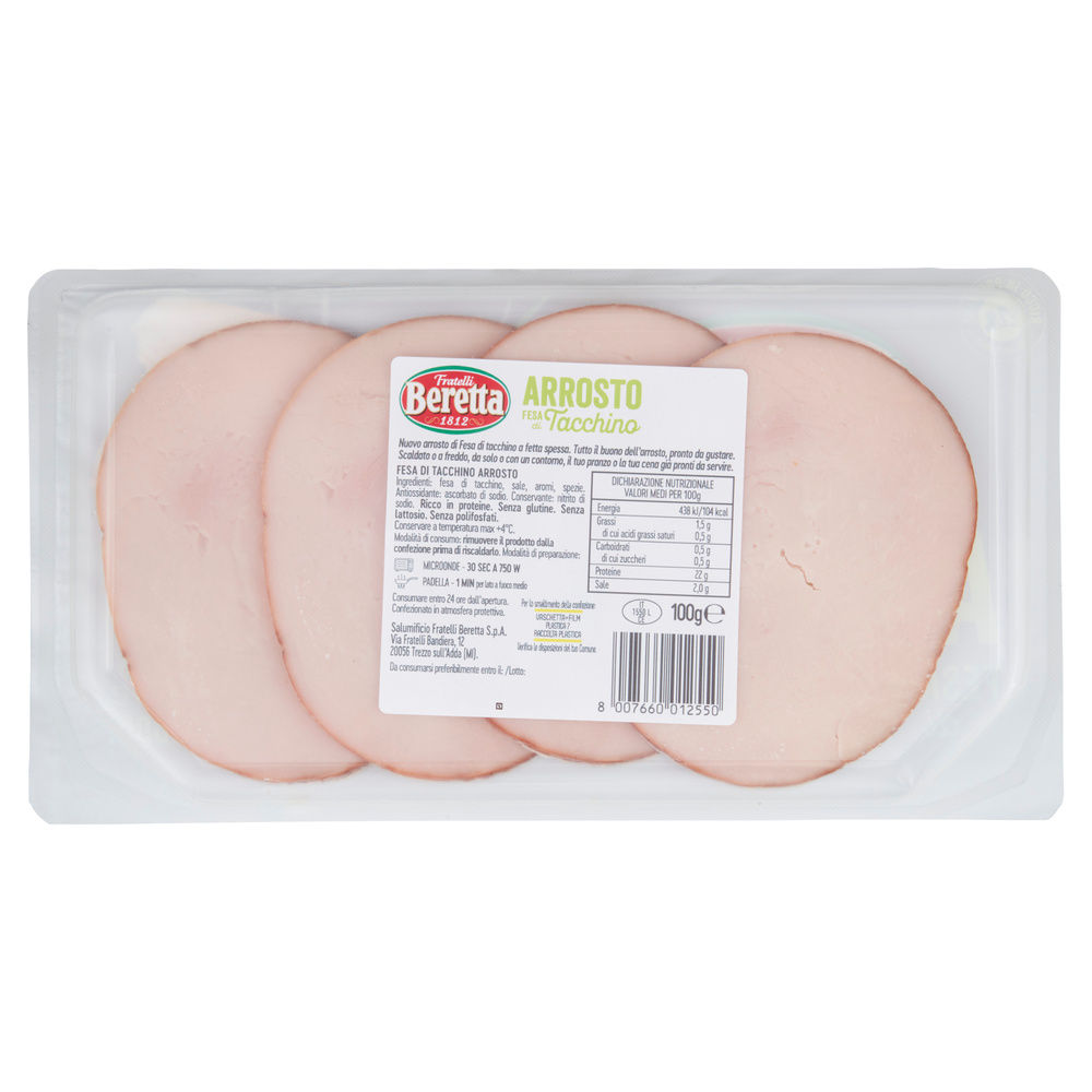 FESA DI TACCHINO ARROSTO BERETTA G 100 - 4