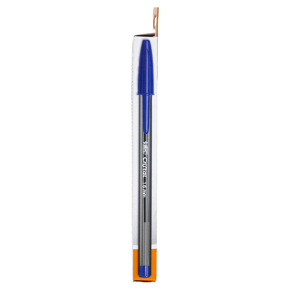 5 PENNE A SFERA BIC CRISTAL 1.6  BLU - 3
