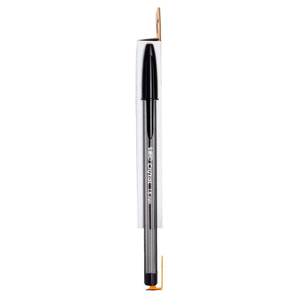 5 PENNE A SFERA BIC CRISTAL 1.6  NERO - 3