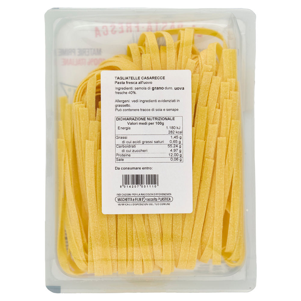 TAGLIATELLE CASARECCE FRESCHE MOSCONI GR250 - 4