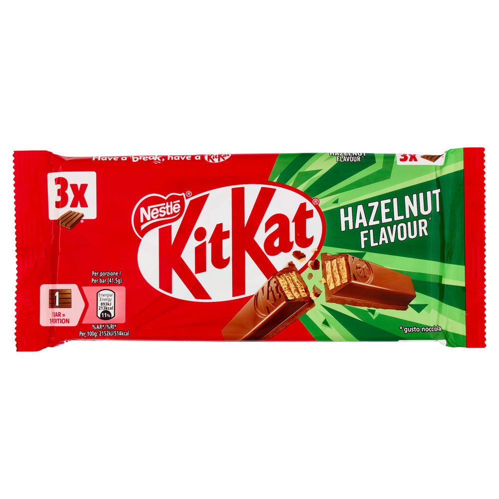 KIT KAT NOCCIOLA TRIO NESTLÈ G124,5 - 1