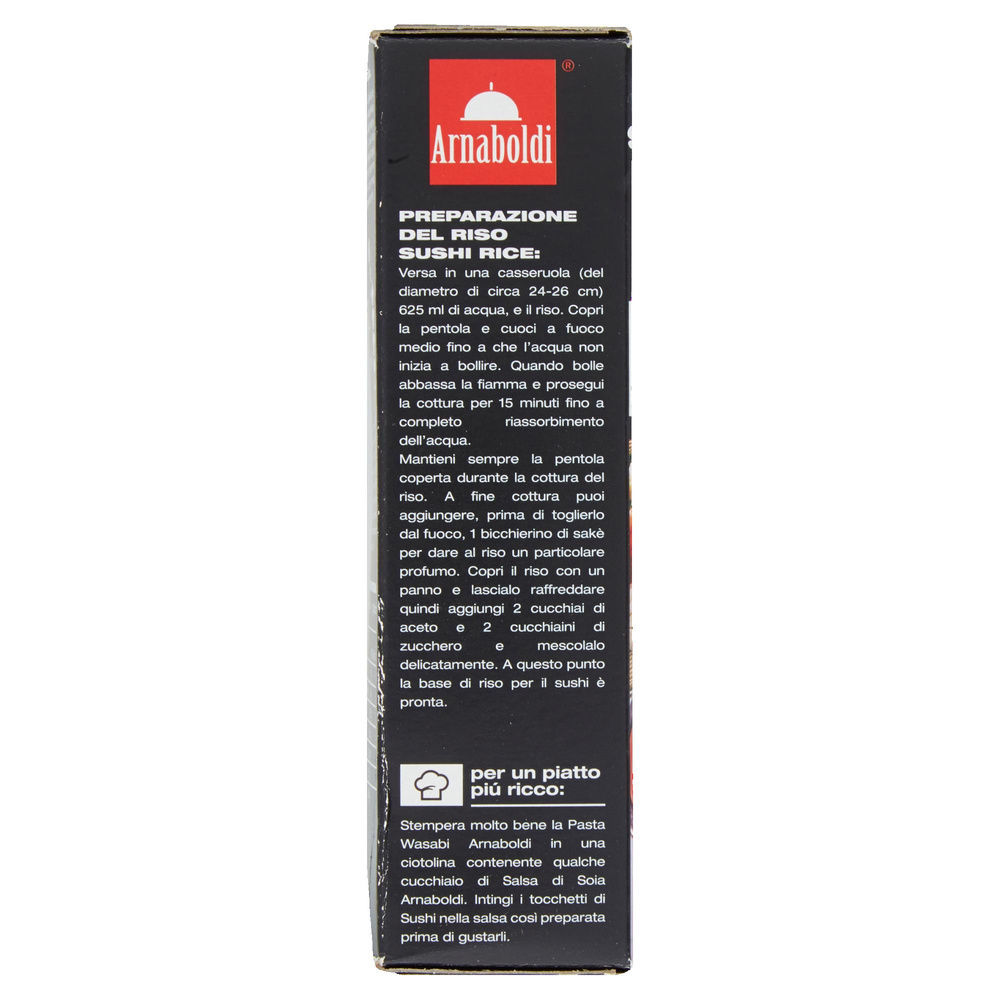 RISO SUSHI RICE ARNABOLDI ORIGINARIO ALLA GIAPPONESE SOTTOVUOTO GR.500 - 4