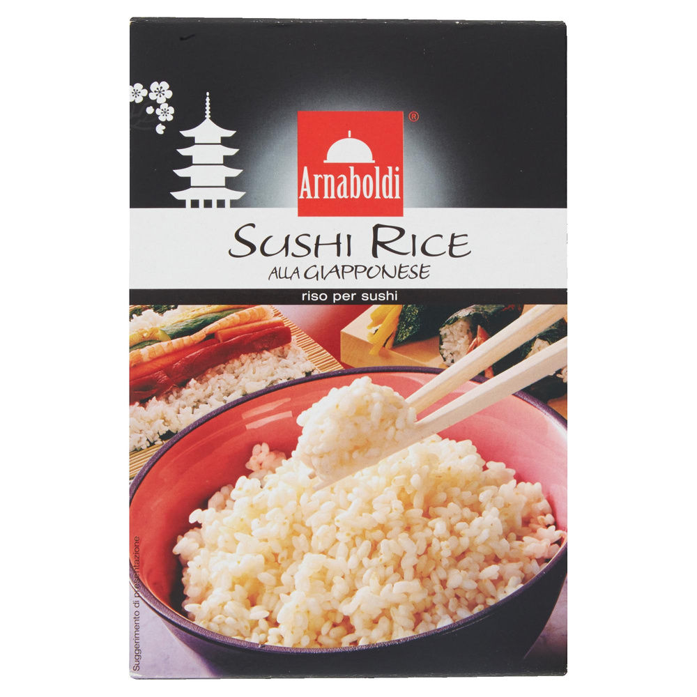 RISO SUSHI RICE ARNABOLDI ORIGINARIO ALLA GIAPPONESE SOTTOVUOTO GR.500 - 2