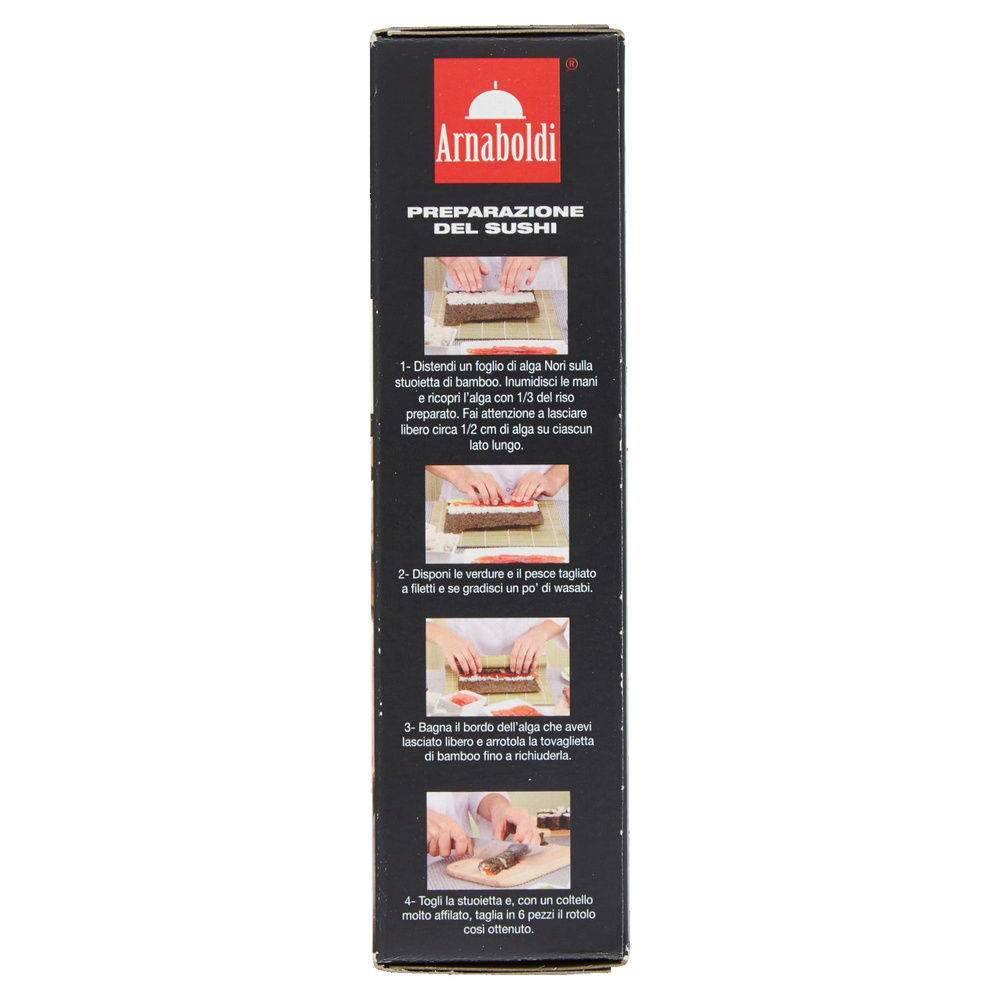 RISO SUSHI RICE ARNABOLDI ORIGINARIO ALLA GIAPPONESE SOTTOVUOTO GR.500 - 5