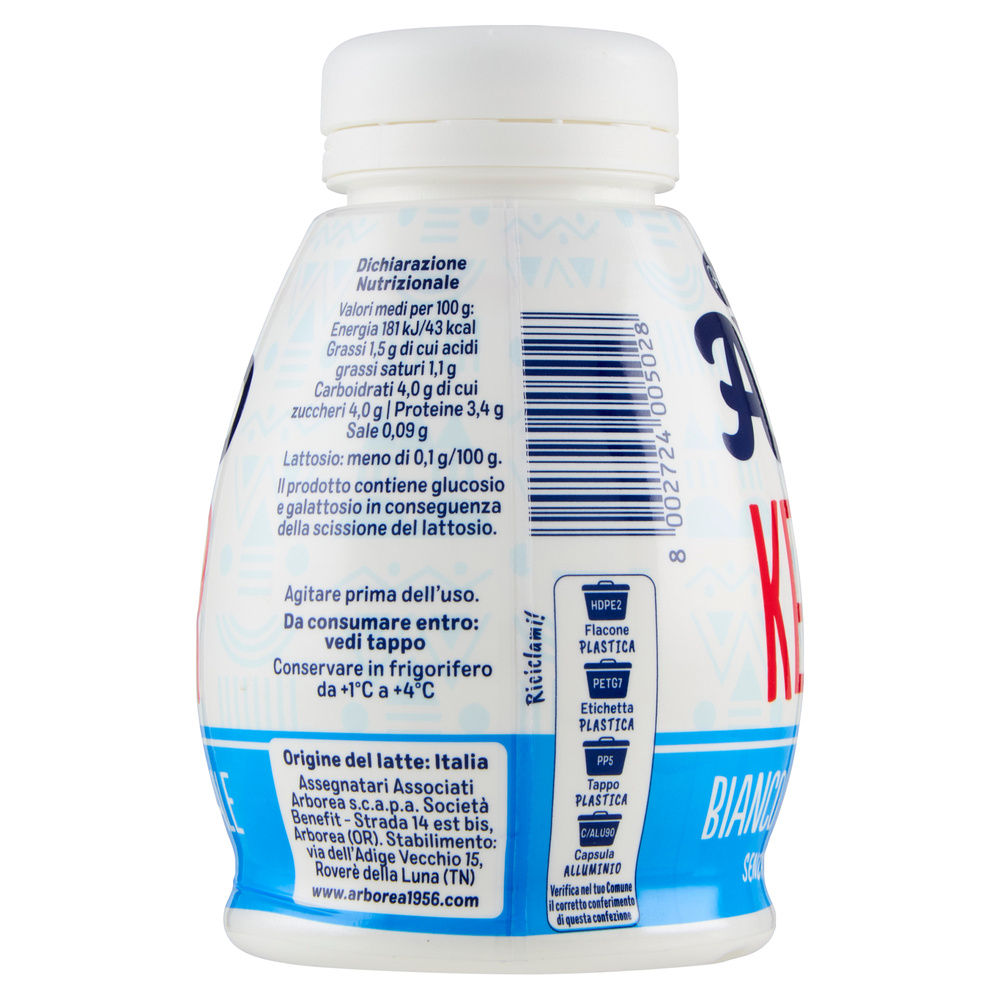 A-YO KEFIR DA BERE SENZA LATTOSIO BIANCO ARBOREA G 200 - 5