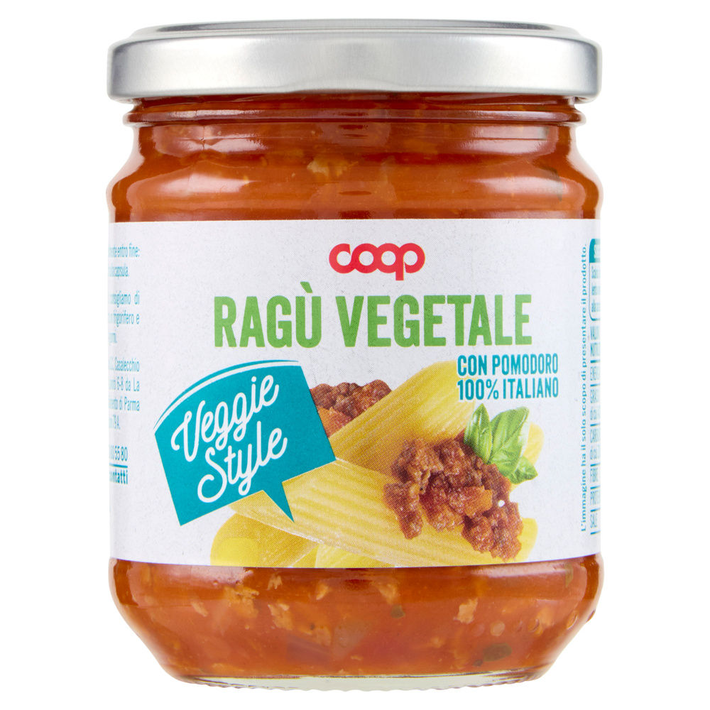 RAGÙ VEGETALE ALLA SOIA VEGGIE STYLE COOP G 190 - 0