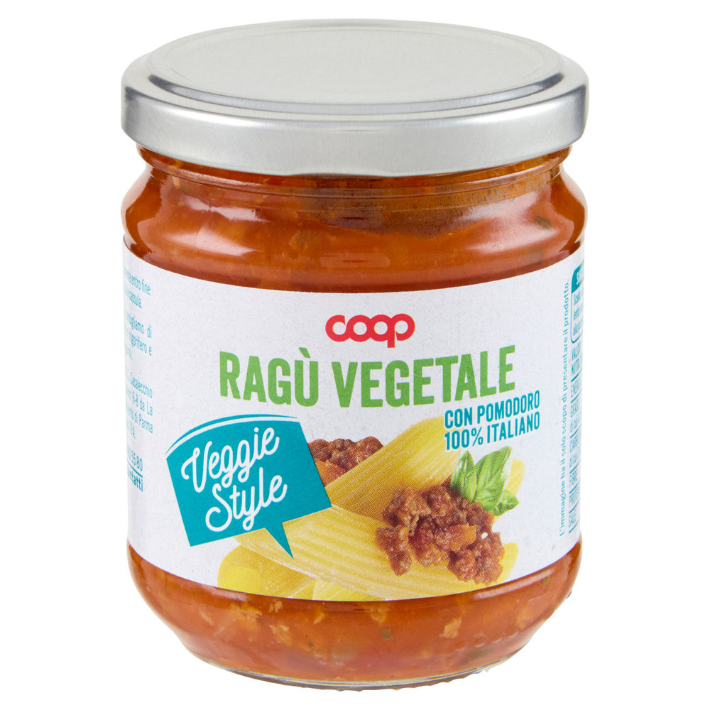 RAGÙ VEGETALE ALLA SOIA VEGGIE STYLE COOP G 190 - 1