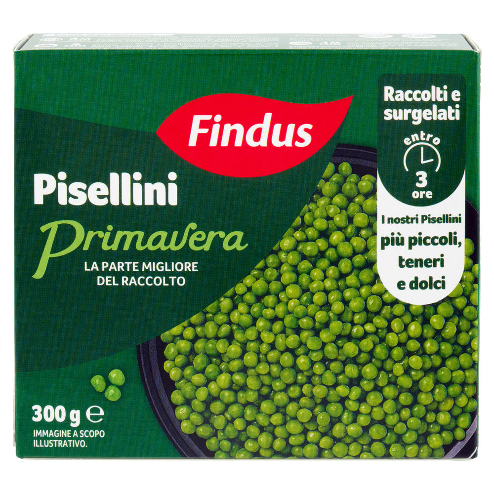 PISELLINI  PRIMAVERA FINDUS SCATOLA GR.300 - 3