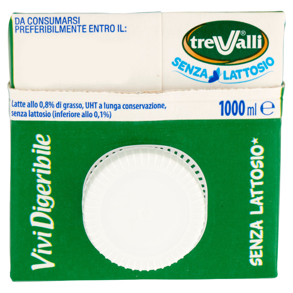 LATTE UHT ALTA DIGERIBILITA' TRE VALLI TETRAEDGE L 1 - 4