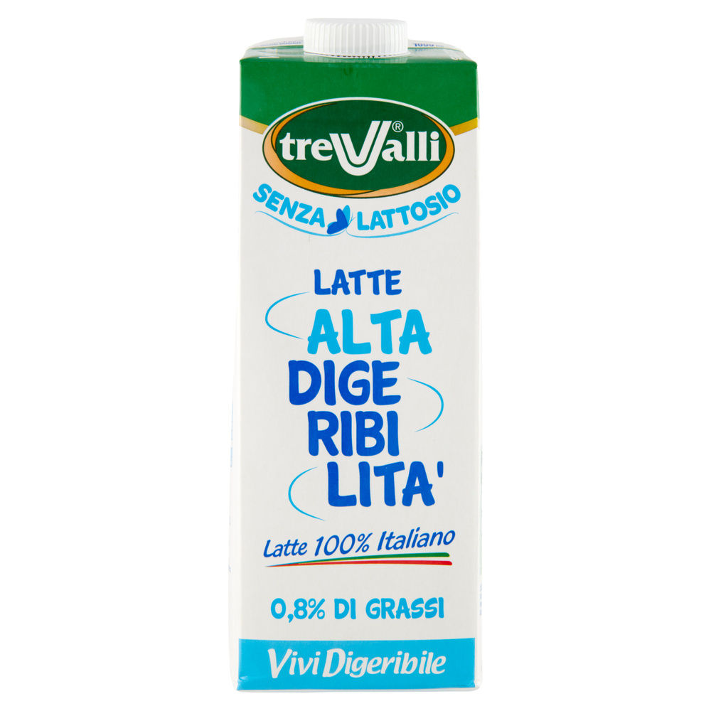 LATTE UHT ALTA DIGERIBILITA' TRE VALLI TETRAEDGE L 1 - 6