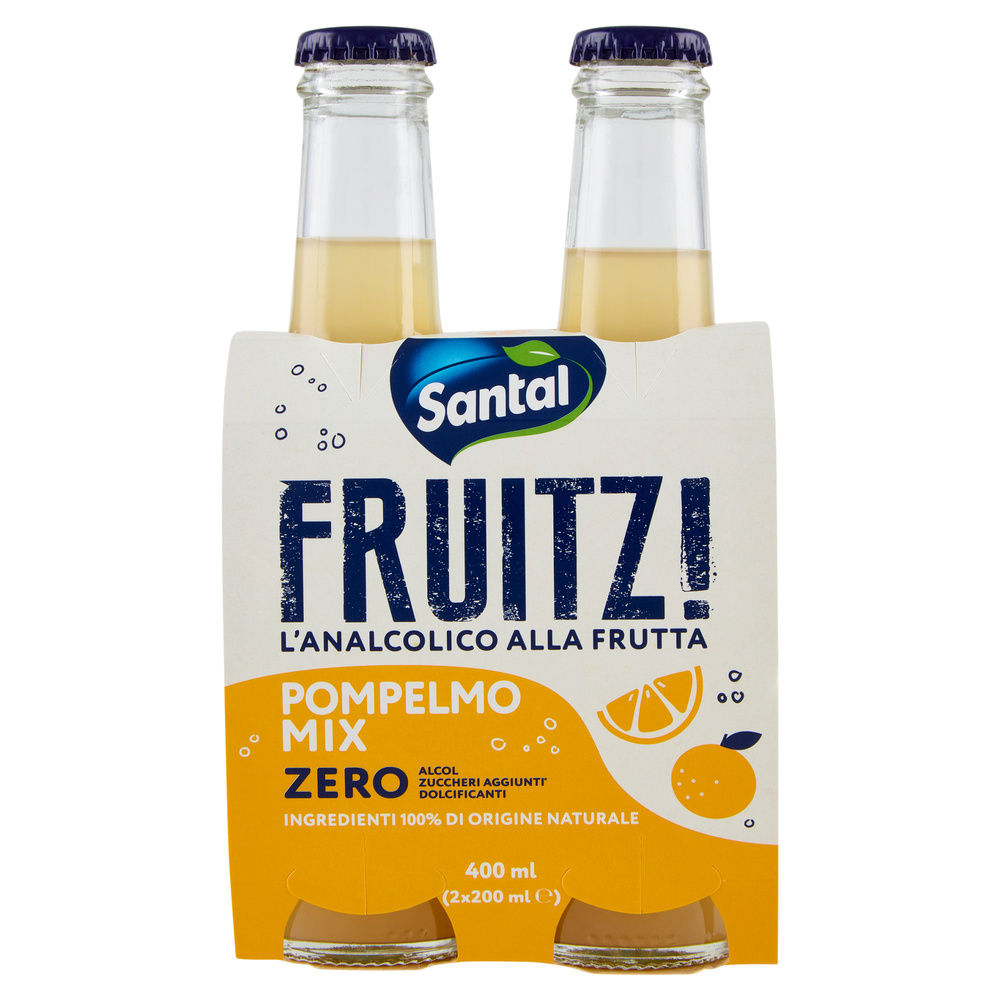 SANTAL FRUITZ POMPELMO MIX ML 200X2 - 0