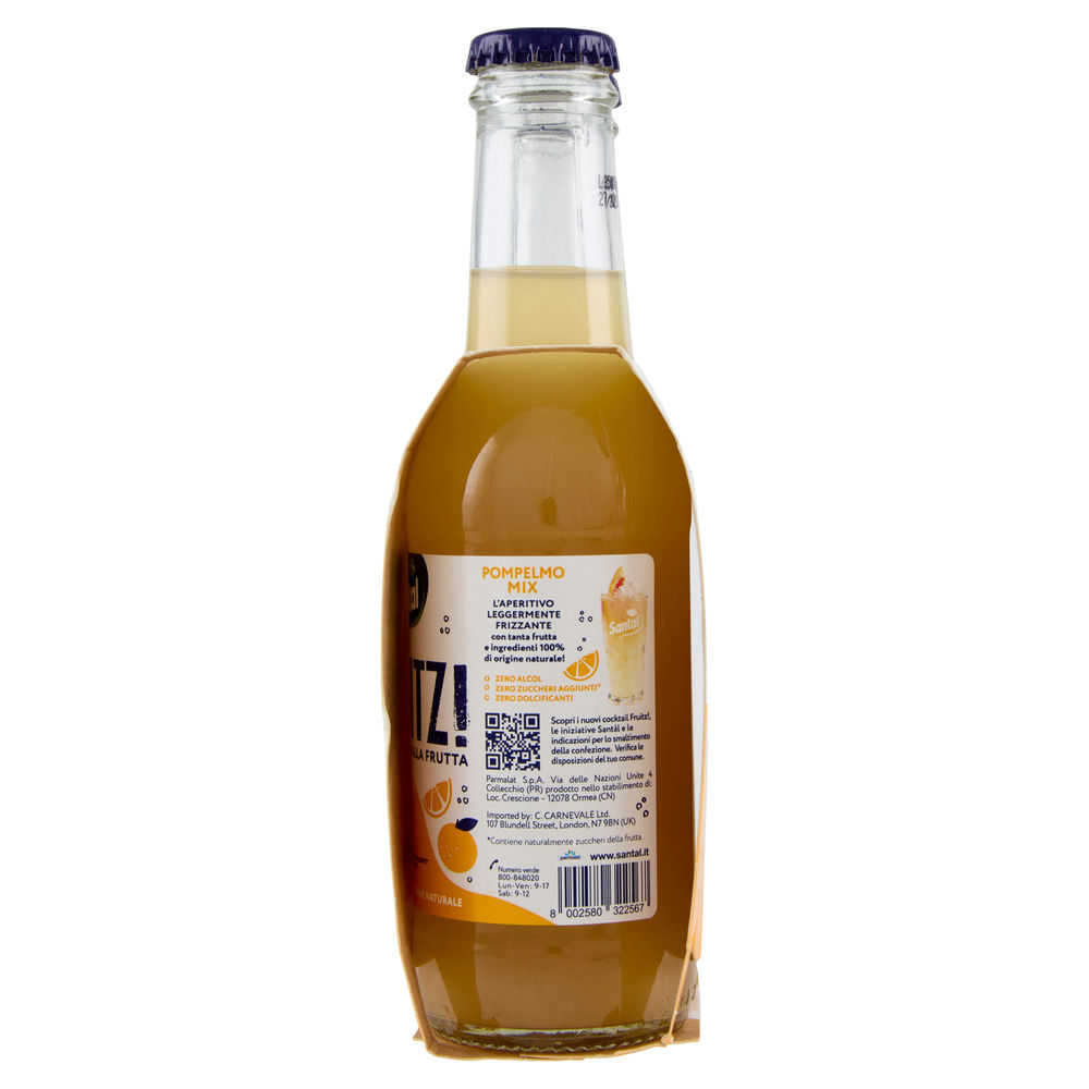 SANTAL FRUITZ POMPELMO MIX ML 200X2 - 5