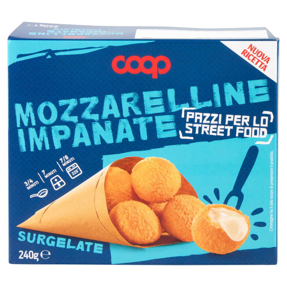 MOZZARELLINE IMPANATE COOP SURG. G 240 - 7