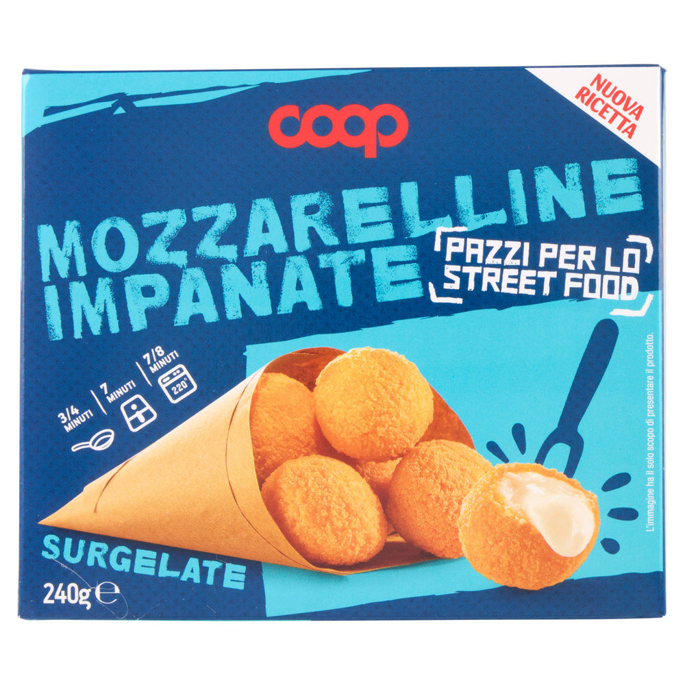 MOZZARELLINE IMPANATE COOP SURG. G 240 - 6