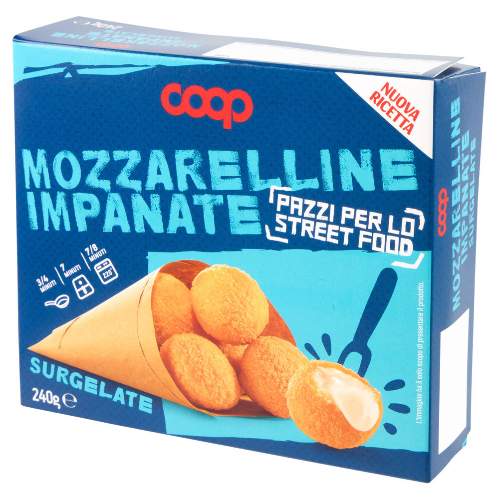 MOZZARELLINE IMPANATE COOP SURG. G 240 - 4