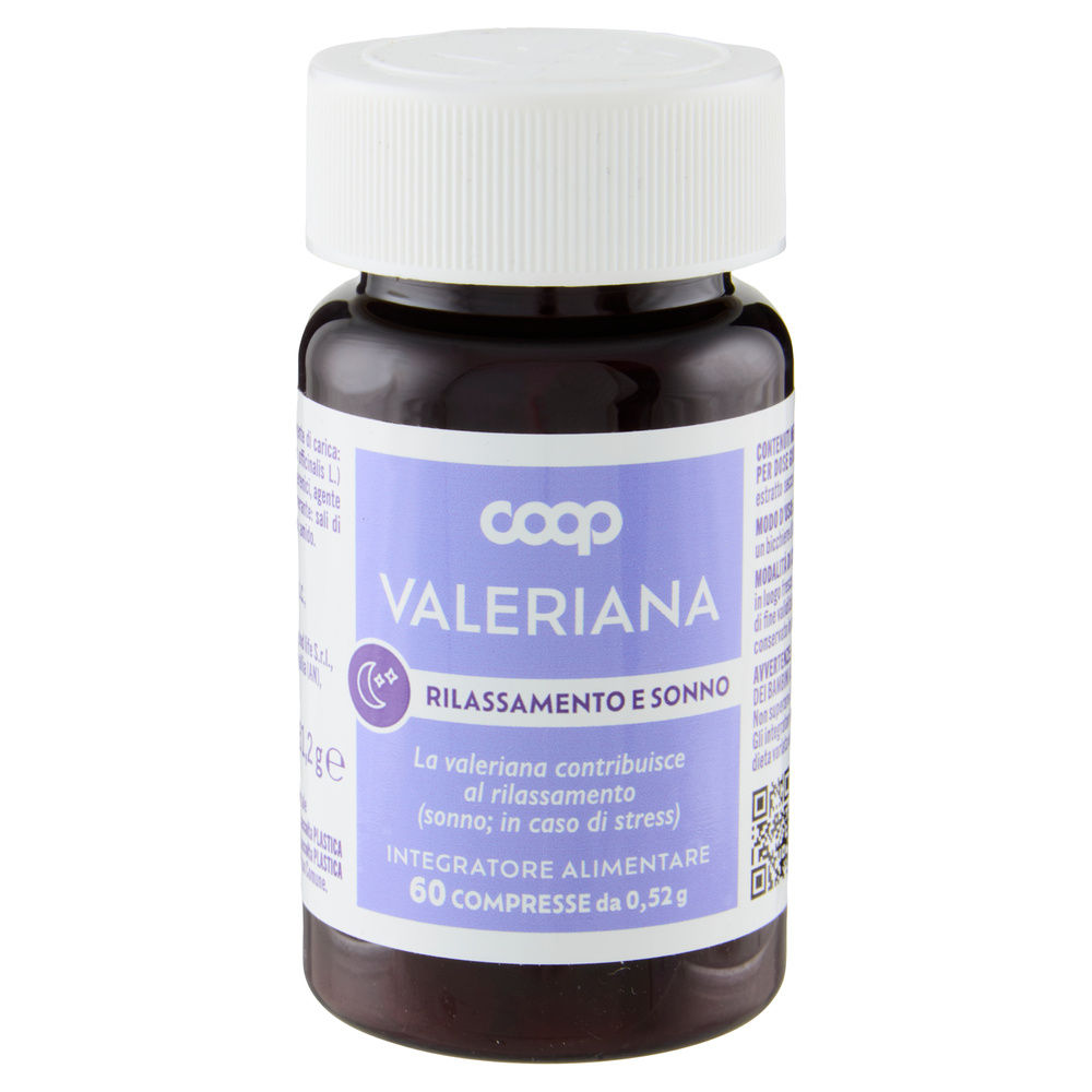 INTEGRATORE ALIMENTARE A BASE DI VALERIANA COOP G31,2 - 1