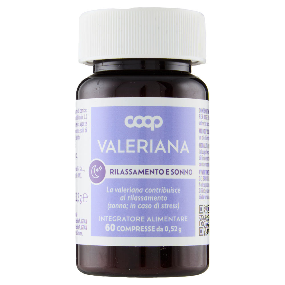INTEGRATORE ALIMENTARE A BASE DI VALERIANA COOP G31,2 - 2