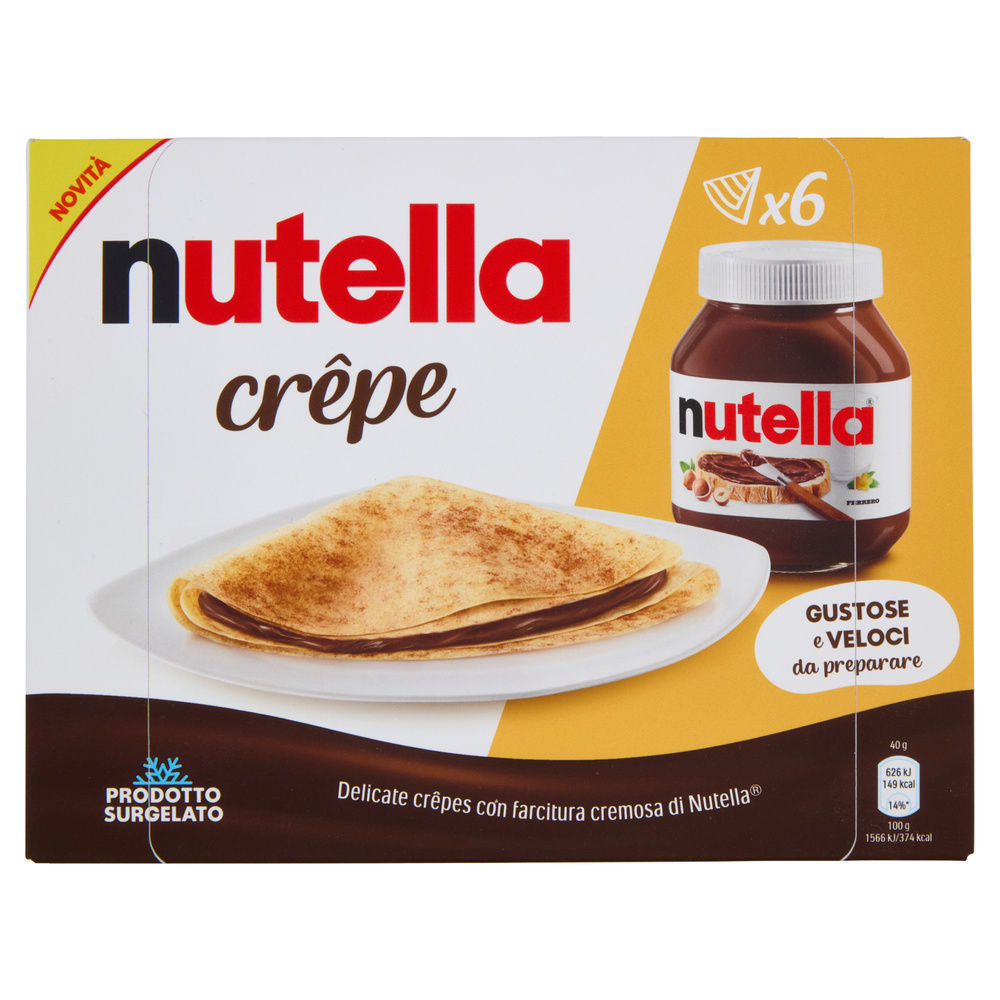 CRÊPE NUTELLA G 240 - 2