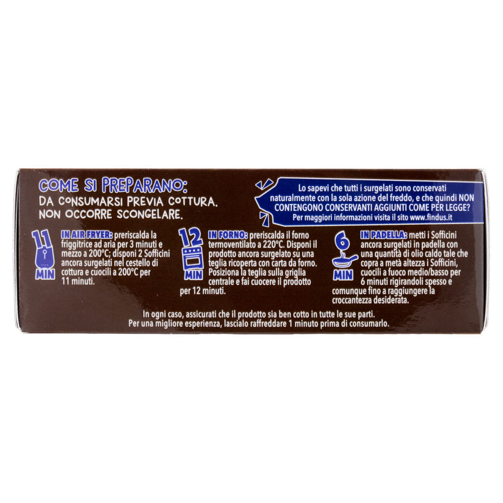 SOFFICINI AMERICAN STYLE PATATE/BACON/MOZZ/CHEDDAR FINDUS X4 G 250 - 7