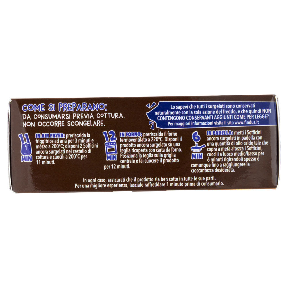 SOFFICINI AMERICAN STYLE PATATE/BACON/MOZZ/CHEDDAR FINDUS X4 G 250 - 9