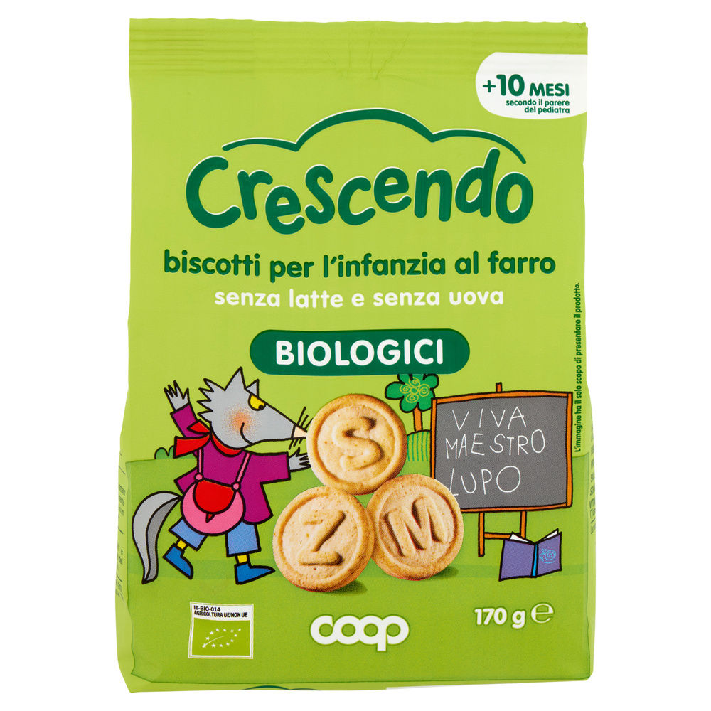 BISCOTTI BIO CRESCENDO COOP FARRO G 170 - 6