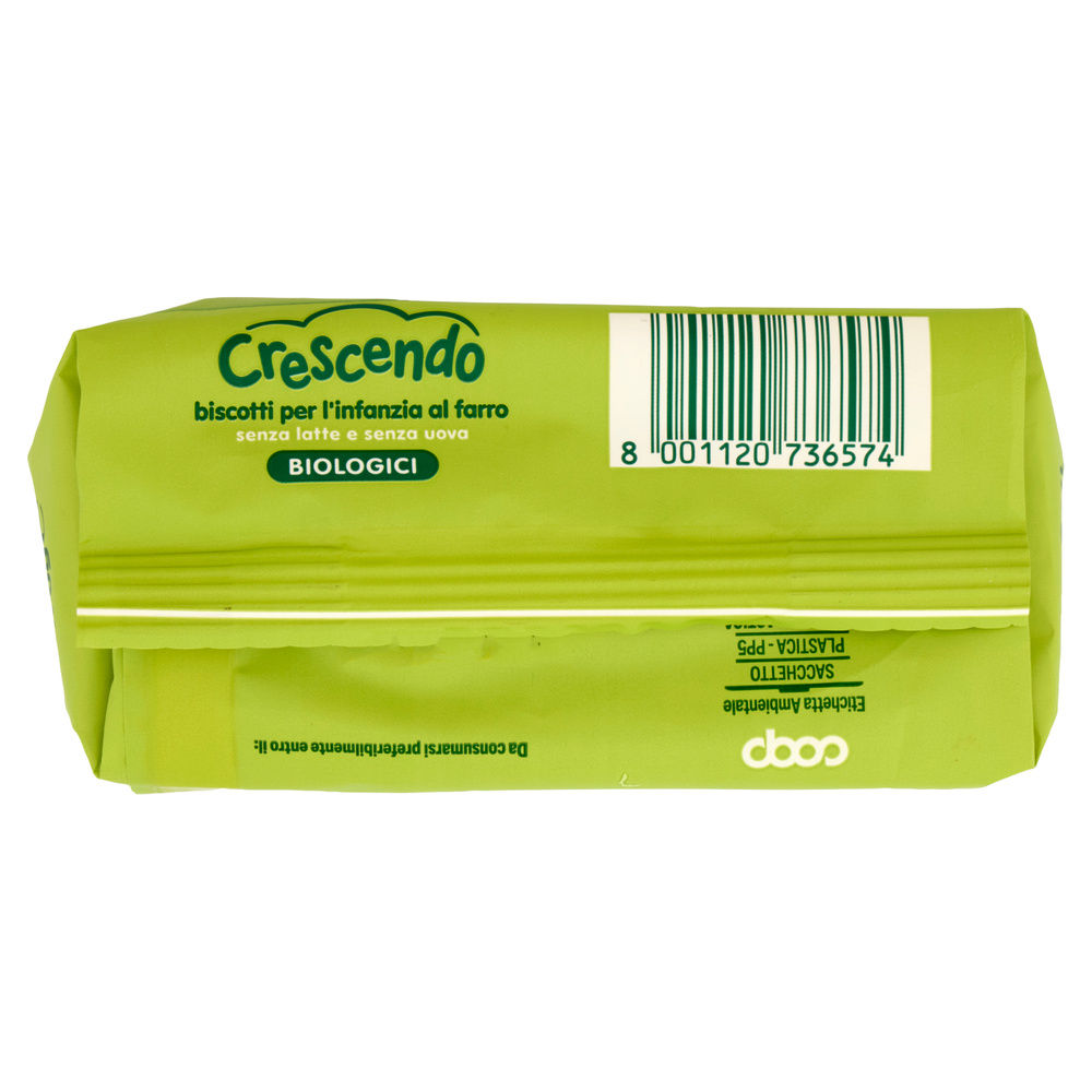 BISCOTTI BIO CRESCENDO COOP FARRO G 170 - 4