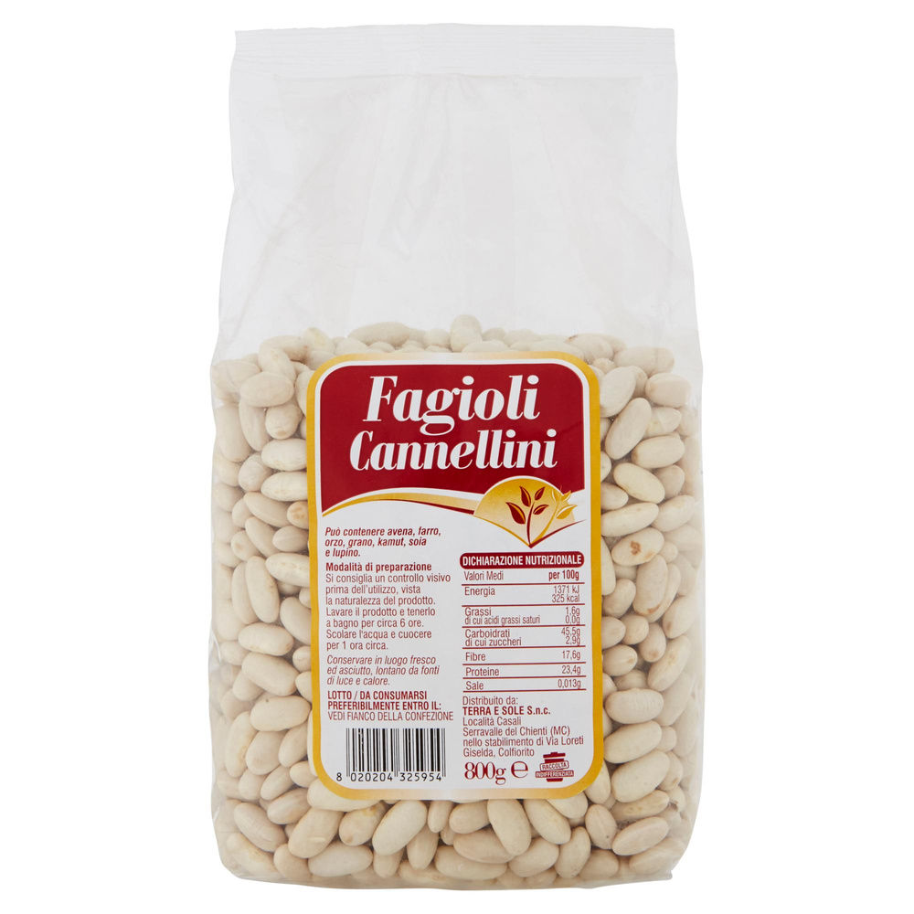 FAGIOLI CANNELLINI COLFIORITO ES SACCH. G 800 - 3