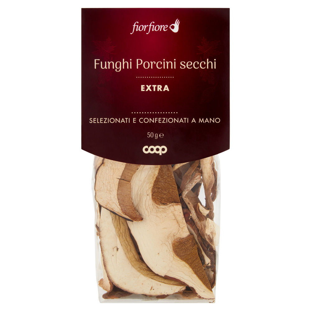 FUNGHI PORCINI SECCHI EXTRA FIOR FIORE COOP ES SH G 50 - 8