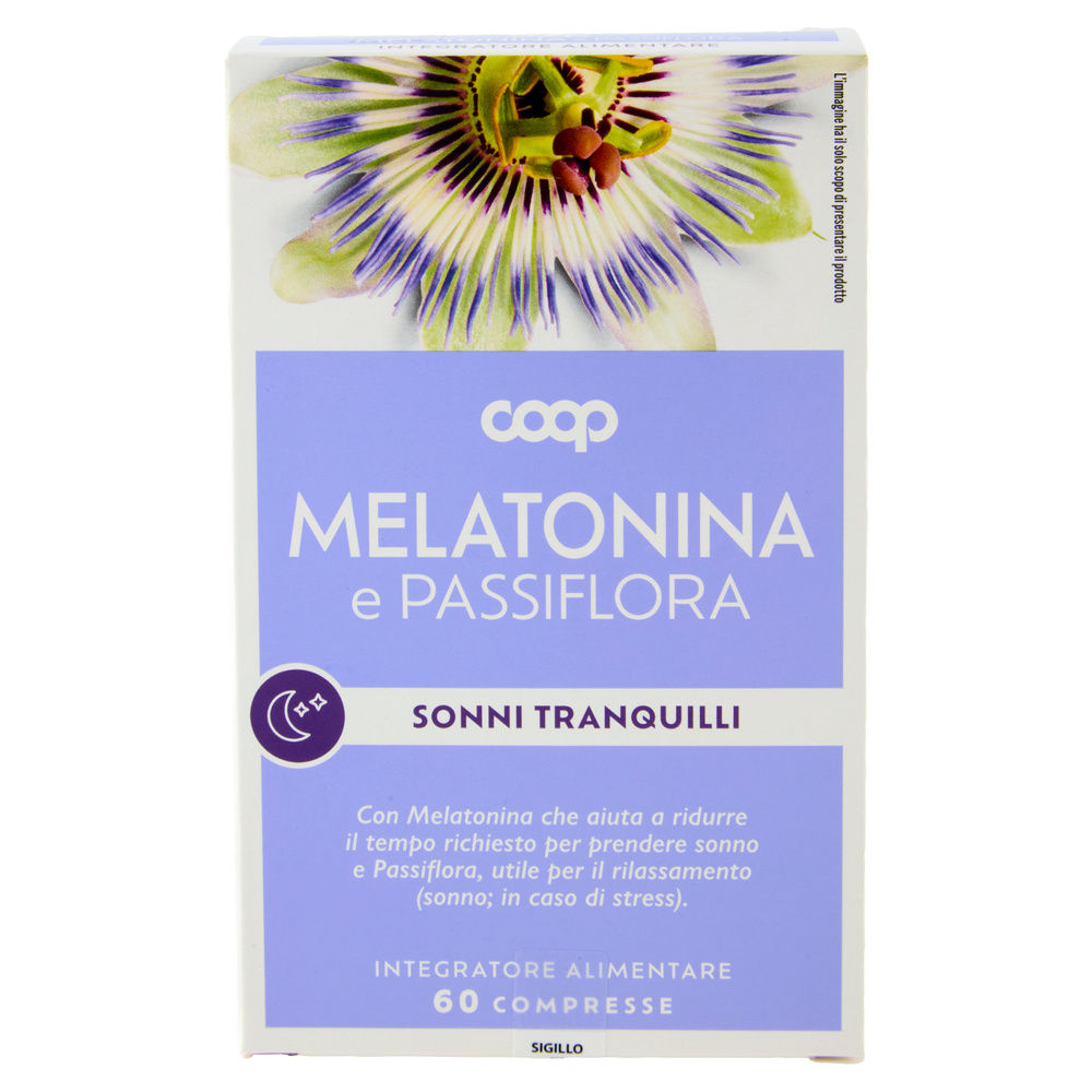 IN.AL.A BASE DI MELAT. PASSIFLORA, VALERIANA, MELISSA ED ESCOLZIA. COOP G 31,2 - 1