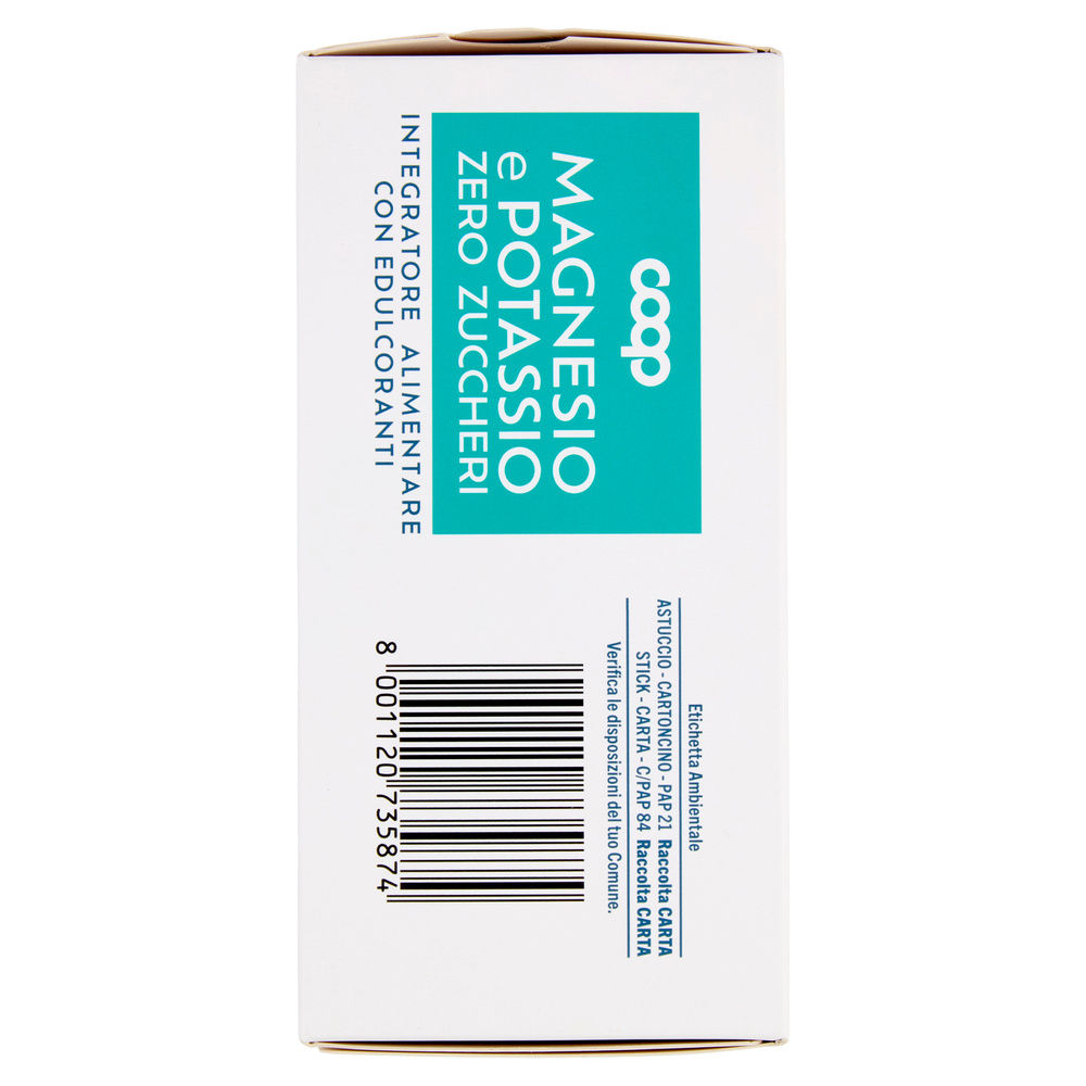 INTEGRATORE MAGNESIO E POTASSIO COOP - 20 STICK DA G 4 G80 - 3
