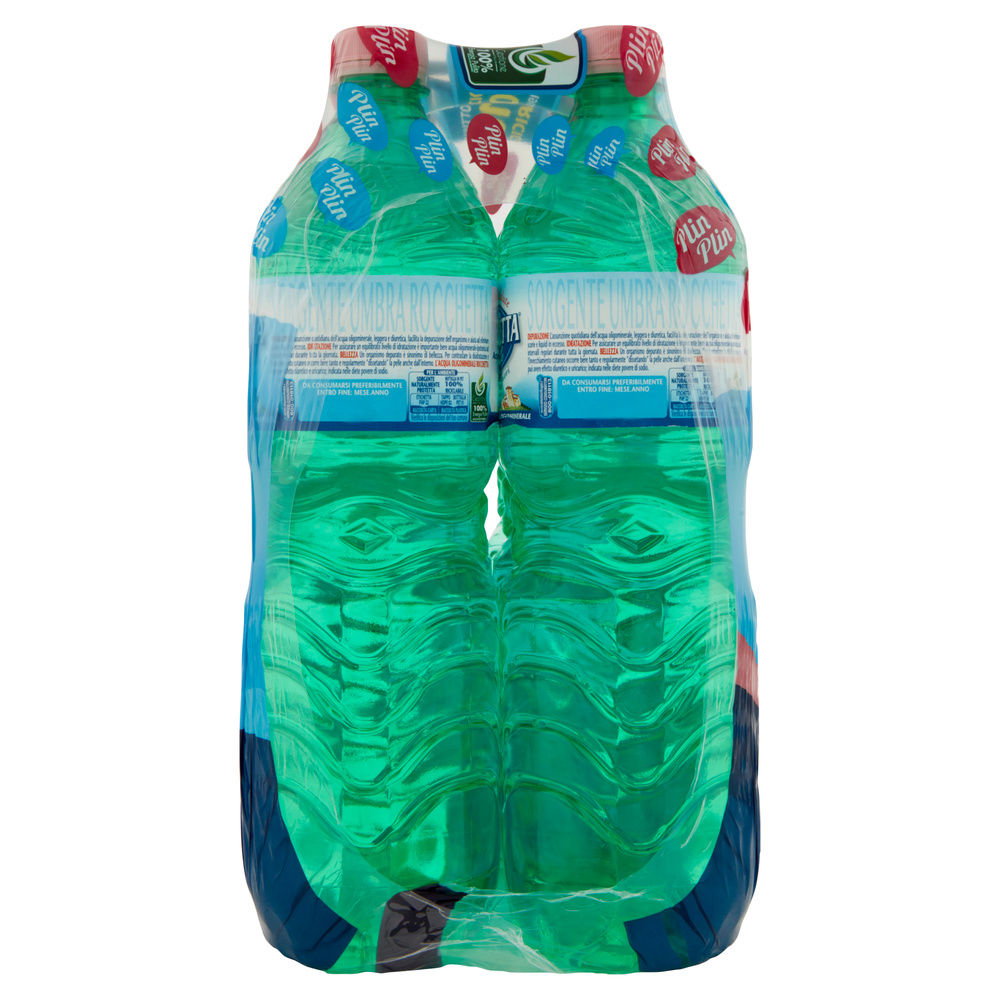 ACQUA MINERALE NATURALE ROCCHETTA CLUSTER LT 1 X 6 - 3