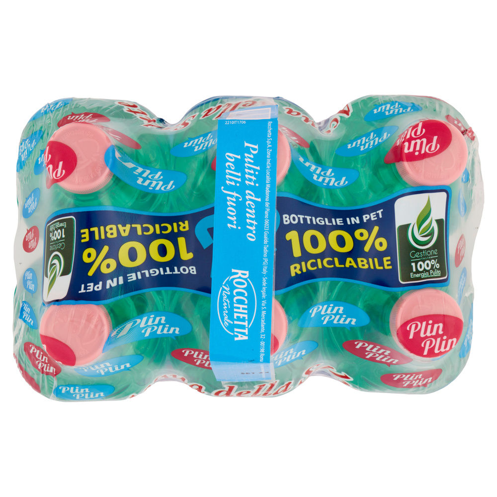 ACQUA MINERALE NATURALE ROCCHETTA CLUSTER LT 1 X 6 - 6