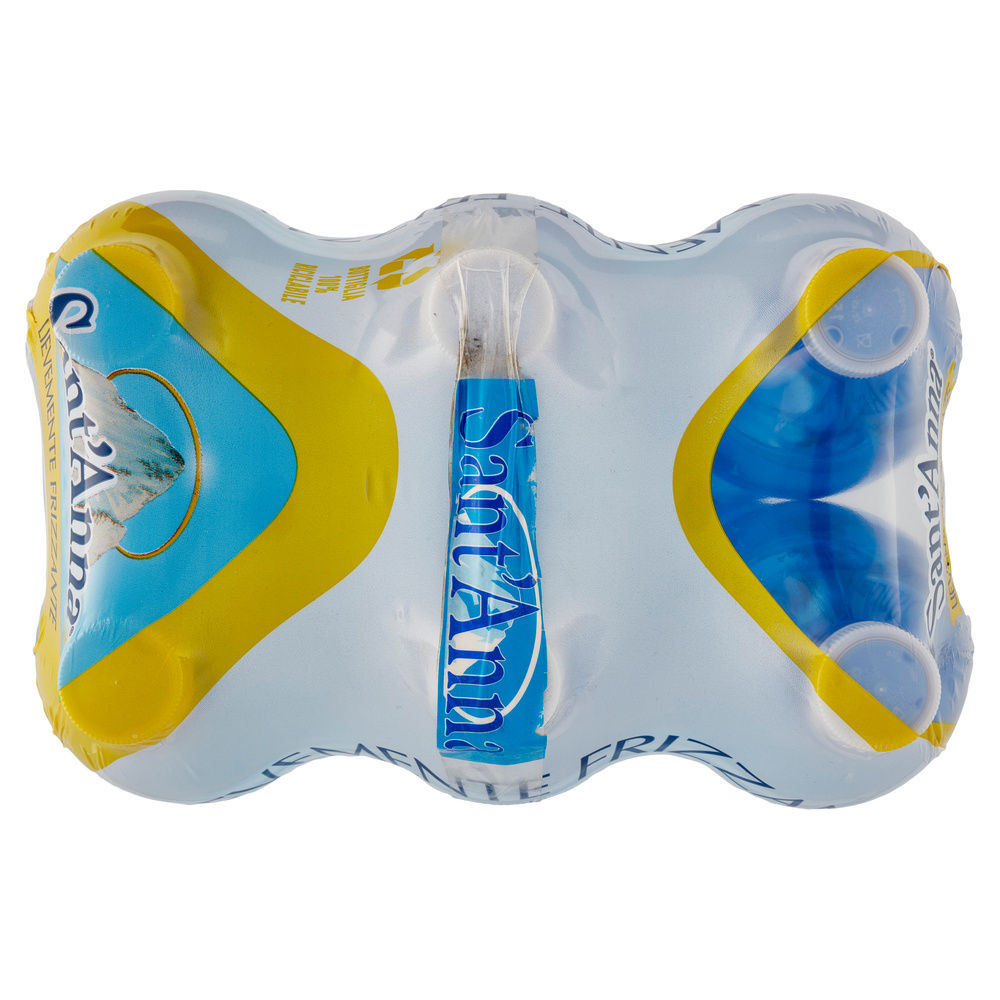 ACQUA MINERALE LIEVEMENTE FRIZZANTE SANT' ANNA CLUSTER L 1,5 X 6 - 7