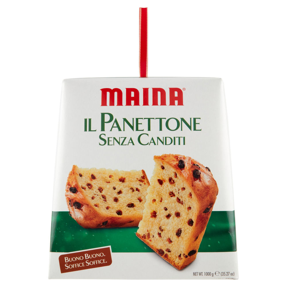 IL GRAN PANETTONE MAINA SENZA CANDITI SCATOLA KG. 1 - 6