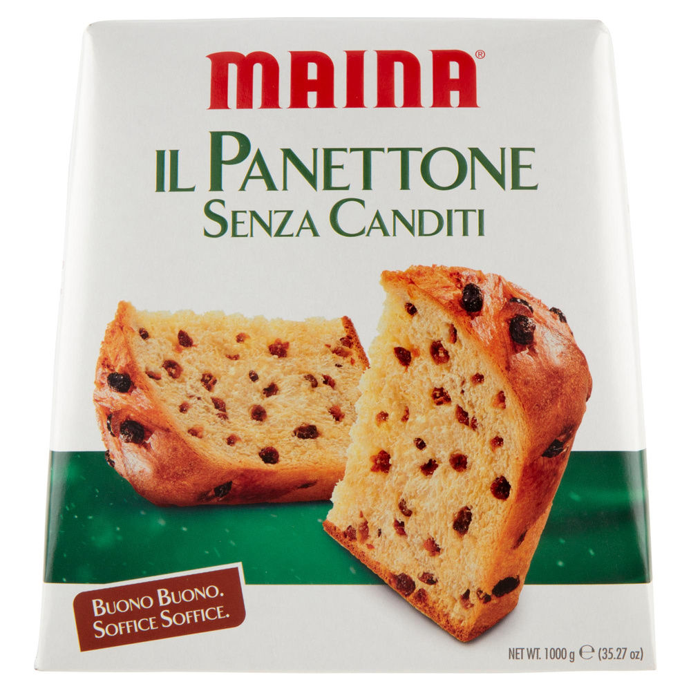 IL GRAN PANETTONE MAINA SENZA CANDITI SCATOLA KG. 1 - 4
