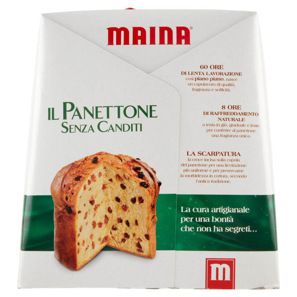 IL GRAN PANETTONE MAINA SENZA CANDITI SCATOLA KG. 1 - 3