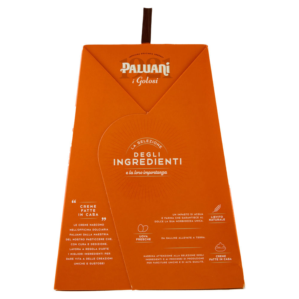 PANDORO CREMA CARAMELLO SALATO & GOCCE CIOCCOLATO PALUANI G750 - 2